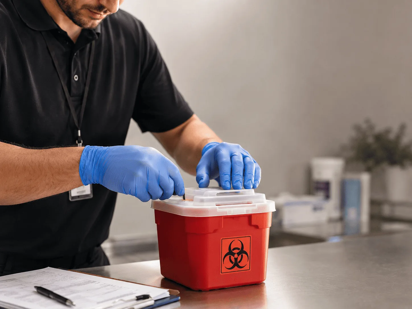 Why choose Sharps Waste Disposal in Tilly, AR